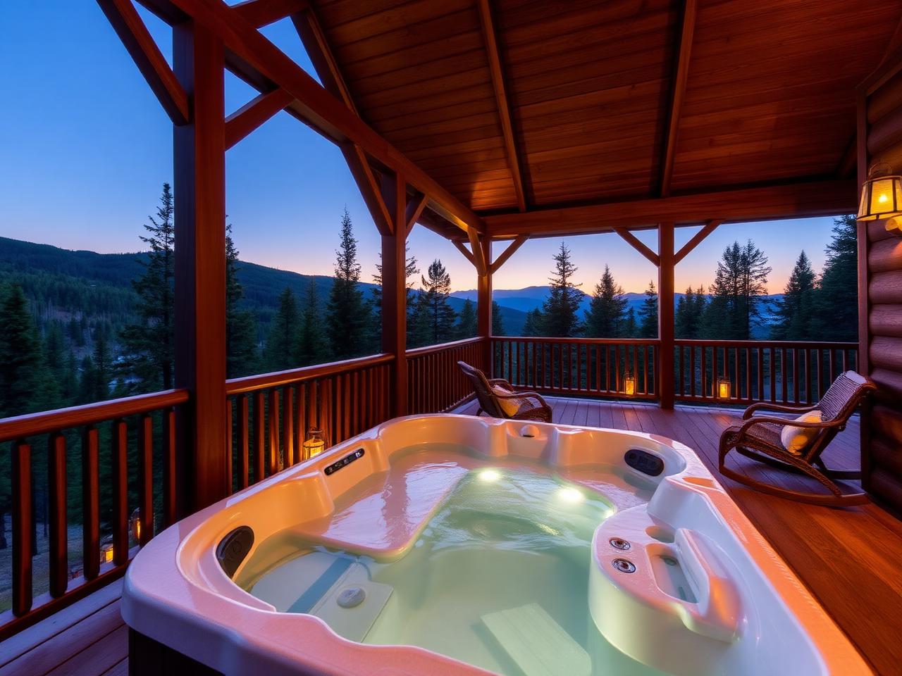 Terasa sa pogledom i hot tub